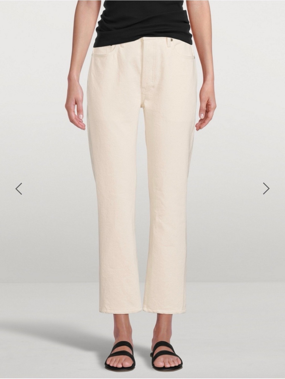 Still Here Turkish Towel Tate High-Waisted Straight Jeans